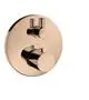 AXOR-HG-AXOR-Uno-Thermostat-Unterputz-mit-Ab-und-Umstellventil-Polished-Red-Gold-38720300 gallery number 1